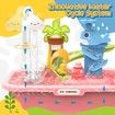 Fishing Game Water Table Kids Fun play Sink Electric Pool Toys Children Role Pond Outdoor Backyard Activity Pink