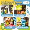 Fishing Game Water Table Kids Fun play Sink Electric Pool Toys Children Role Pond Outdoor Backyard Activity Pink