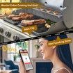 WiFi & Bluetooth Wireless Meat Thermometer with Ambient Temp Remote Monitoring for BBQ Grill,Oven,Smoker,Air Fryer