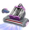 Vacuum Cleaner Mattress UV Sanitizing Cordless Bed 520ML Double Cup HEPA Filter Ultrasonic Heating 13Kpa Suction Couch Portable Allergen Grey