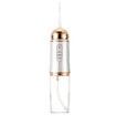 Cordless Water Flosser Pick for Teeth, Portable Electric Rechargeable Oral Irrigator for Home or Travelling with 3 Modes 4 Jets, Gold