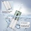 Water Flosser for Teeth Cordless, Oral Irrigator, Rechargeable Dental Water Jet with 280ML Water Tank and 5 Jet Tips for Travel Home (Green)