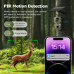 4G Hunting Camera Solar 3MP Solar Trail Camera IP66 Waterproof Game Camera with GPS
