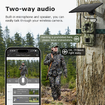 4G Hunting Camera Solar 3MP Solar Trail Camera IP66 Waterproof Game Camera with GPS