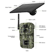 4G Hunting Camera Solar 3MP Solar Trail Camera IP66 Waterproof Game Camera with GPS