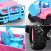 Remote Control Car, Remote Control Monster Truck, 2.4Ghz LED Light Off-Road RC Cars,Toy Cars Gift for Kids Boys Girls 6+ Years Old (Pink)