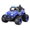 Remote Control Car for Girls, RC Jeep with LED Light & Rechargeable Batteries,2.4 GHZ Truck Toy, Car Toys Gifts for Girls (Blue)