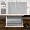 Large Stone Dish Drying Mats for Kitchen Counter,Quick Dry Collapsible Dish Drying Mat,Eco-Friendly Absorbent Diatomaceous Earth Mats (Grey)