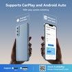 Wireless CarPlay Adapter,2 in 1 Wireless CarPlay & Android Auto Adapter Converts Factory Wired CarPlay to Wireless,Plug and Play Car Play Wireless Adapter