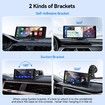 10.26In Wireless Carplay Screen for Car,Portable Touchscreen Car Play Screen with Carplay,Android Auto,720P Backup Camera,GPS Navigation,Voice Control
