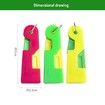 Automatic Needle Threader,DIY Hand Sewing Machine,Sewing Thread,for Embroidery,Cross Stitch Craft,3PCS,Random Color