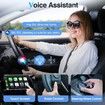 Wireless Carplay Adapter, Wired to Wireless carplay Adapter for iPhone, Plug & Play Carplay for Cars from 2017 & for Apple iPhone iOS 10+