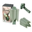 Pepper Seed Corer Remover, 2 in 1 Bell Pepper Cutter Pepper Porer Seed Remover Tool for Vegetables Kitchen Gadget
