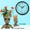 Groot Planter, Baby Groot Flower Pot 5.5 x 3.5 inch Succulent Planter for Indoor Plants Garden Decor Desktop