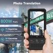 Language Translator Device No WiFi Needed, ChatGPT AI Translator Device, 138 Languages Supported for Travel Learning Business