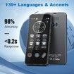 Language Translator Device Instant Two-Way Translator Device for 139 Languages for Travel, Business