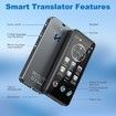 Language Translator Device Instant Two-Way Translator Device for 139 Languages for Travel, Business