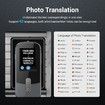 Offline Language Voice Translator Device for 144 Languages and Accents Photo Translation No WiFi Internet Needed for Travel Business W09 Grey