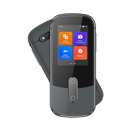 Offline Language Voice Translator Device for 144 Languages and Accents Photo Translation No WiFi Internet Needed for Travel Business W09 Grey