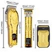 Professional Hair Clipper Set for Men Electric Shaver Razor Cordless Hair Cutting Barber Clippers Beard Trimmer Grooming Kit for Men