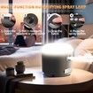 LED Camping Lantern Rechargeable 800LM Camping Tent Light, with Fan 4 Light Modes Misting Feature & Magnetic Base for Outdoor Camping