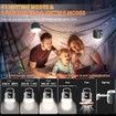 LED Camping Lantern Rechargeable 800LM Camping Tent Light, with Fan 4 Light Modes Misting Feature & Magnetic Base for Outdoor Camping