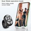 Remote Scrolling Ring,5 In 1 TIK Tok Scroller Ring with Phone Holder,Wireless Page Turner,Photo Taking Video Recording Remote for iOS Android Black
