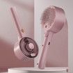 Pet Steam Slicker Brush With UV, Spray Dematting Brush for Shedding, Hair Remover With Release Button for Dogs, Cats (Pink)