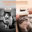 Pet Steam Brush Comb hair, Bath and Massage, Silicone Anti-Static Steamy Dog Brush, Pet Grooming Brush 1 Pack (Beige)