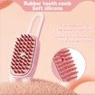 Pet Steam Brush Comb hair, Bath and Massage, Silicone Anti-Static Steamy Dog Brush, Pet Grooming Brush 1 Pack (Pink)