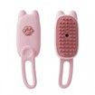 Pet Steam Brush Comb hair, Bath and Massage, Silicone Anti-Static Steamy Dog Brush, Pet Grooming Brush 1 Pack (Pink)