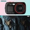Digital Camera,Point and Shoot Camera with Dual Screen Autofocus 16X Zoom,FHD 1080P 72MP Vlogging Camera,Compact Camera with 32GB Card (Black)