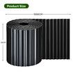 Garden Bed Edging Landscape Edge 10mx30cm Lawn Border Flower Plant Grass Path Fence DIY Flexible Corrugated UV Resistant Carbon Steel Roll Kit