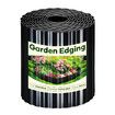 Garden Bed Edging Landscape Edge 20mx15cm Lawn Border Flower Plant Grass Path Fence DIY Flexible Corrugated Carbon Steel UV Resistant Roll Kit