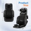 Full Body Massage Cushion Shiatsu Back Neck Massager Chair Pad Massaging Seat Kneading Rolling Heat Vibration with Remote Pillow Homasa
