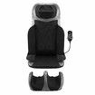 Full Body Massage Cushion Chair Shiatsu Back Neck Massaging Pad Seat Heat Vibration Rolling Kneading with Foot Massager Remote Pillow Homasa