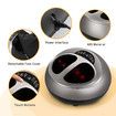 Foot Massager Machine Thai Style Electric 3 Stage Shiatsu Kneading Air Compression Rolling Instep Massage Device Home Portable with Heating