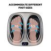 Foot Massager Machine Electric Thai Style Shiatsu Kneading Rolling Air Compression Home Portable Heated Instep 3 Step Massage Device
