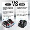 Foot Massager Machine Electric Thai Style Shiatsu Kneading Rolling Air Compression Home Portable Heated Instep 3 Step Massage Device