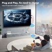 USB C Wireless HDMI Transmitter and Receiver,Casting Device Plug & Play Portable Extender,Streaming Video Audio from Laptop PC Smartphone to TV-Black