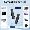 Wireless Portable HDMI Transmitter and Receiver 4K,Plug and Play Extender Kit for Streaming Video Audio to HDTV/Projector/Monitor