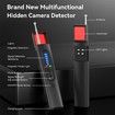 Hidden Camera Detectors,GPS Tracker Detector,Portable Camera Detectors for Car Indoor Home Hotel Travel Office,5 Levels Sensitivity