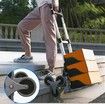 Stair Climbing Hand Truck 70kgs,Heavy Duty Dolly Cart for Stairs,Folding Stair Climbing Trolley with Six Wheels and Telescoping Handle