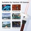 Handle Attachments Compatible with Oculus Quest 2 Controller Accessories,VR Gorilla Tag Long Arms Dual Extension Grips,Black