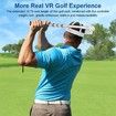 Golf Club Attachment Compatible with Meta/Oculus Quest 3S/Quest 3,Non-Slip VR Golf Handle Grip for Golf +,80 Degree Design Keep Tracking