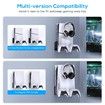 Wall Mount for All PS5 Models,Wall Mount Bracket Holder for PlayStation 5 Game Console Controller