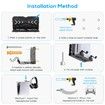 Wall Mount for All PS5 Models,Wall Mount Bracket Holder for PlayStation 5 Game Console Controller