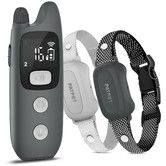 Dog Training Collar Remote Waterproof Safe Beep Vibration 16 Levels Static Dual Pet Puppy Obedience Behaviour Correction Small Medium Large Dogs