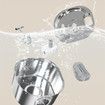 Stainless Steel Pet Wireless Water Fountain 3.2L 3-Modes Pet Drinking Dispenser Sensoring Fountain with Dual Water Outlet