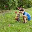 Easter Yard Signs 8pcs with Stakes Cute Bunny Eggs Garden Decorations Outdoor Holiday Welcome Festival Party Supplies Lawn Garden Yard Decor